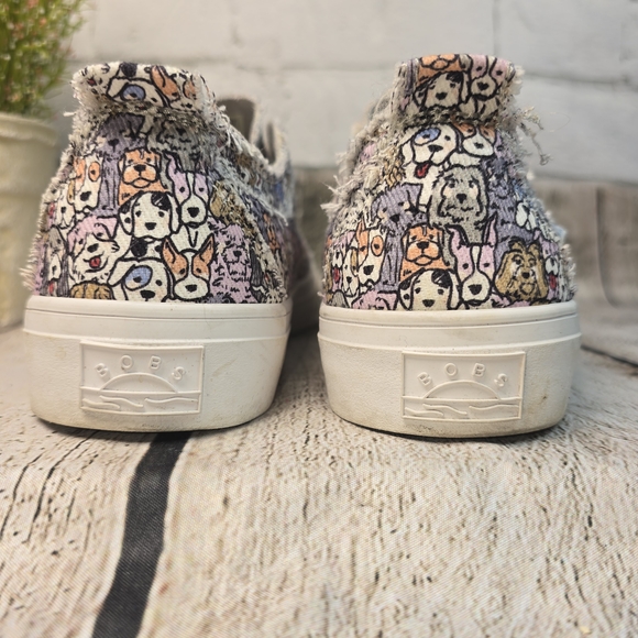 BOBS BY SKECHERS B FREE MUTT MELODY SLIP ON SNEAKERS WOMENS SIZE 9 LIKE NEW - Picture 9 of 10